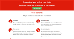 Desktop Screenshot of findmyhotel.promptguides.com